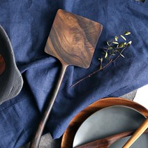Rose Teak 프리미엄 원목 조리도구 수저세트 나무 뒤집개 주걱 요리스푼 볶음주걱, Rose원목뒤집개_대1p
