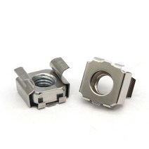 M4 304 스테인레스 스틸 랙 마운트 케이지 너트 서버 캐비닛 용 나사 및 와셔 10 개, 06 M5 Nut (10pcs)