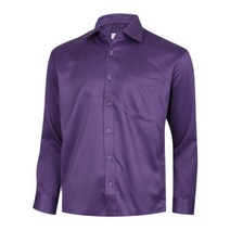 [파파브로] 남성 부드러운 소재 데일리 베이직 카라넥 셔츠 DE-SHW-1035-퍼플
