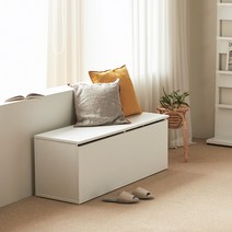 아리아퍼니쳐 STB-002-White 윈도우시트 수납벤치, 화이트