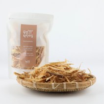 국내건조 언바람 묵호태 채 (200g 400g) 황태채 북어채 먹태, 400g, 1개