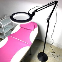 네일아트 반영구조명 방송용 타투 네일아트 조명 눈썹, 화이트 10인치