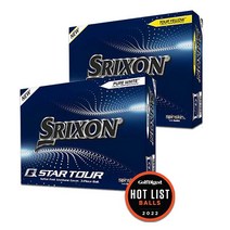 던롭 스릭슨 Q STAR TOUR 큐스타 3피스 골프공골프볼 12구, 화이트, 12개, 선택완료
