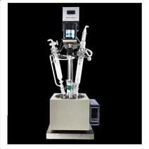 유리반응기 고합 교반기 실험실 단층 반응, DF-3L