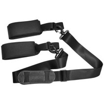 스노우보드백팩 스키 캐리 스트랩 기어 여행 성인 가족을위한 조절 가능한 나일론 장비, 분홍색