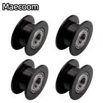 gt2타이빙벨트 풀리타이 3d 타이밍벨트 2p 2M 2GT 20 치아 동기 휠 아이들러 풀리 보어 5mm GT2 타이밍 벨트 폭 6MM T, Bore 5mm With Teeth