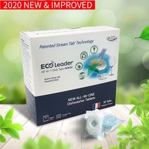 에코리더 올인원 식기세척기세제 타블렛 Power 30개입, 2, 2박스, 480g