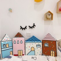 충돌방지쿠션 침대 범퍼쿠션 4P, 스프링클(밸벳)4P(V4SP)