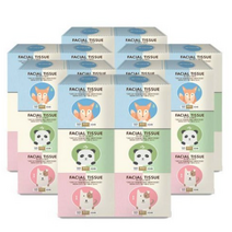 복이많은집 미니 미용티슈 250매 6p, 6개, 6개입