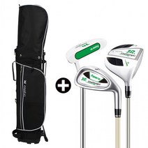 골프 주니어 풀세트 골프채 3종+JS-72BK 가방, 6-8세 골프채 3종+JS-72BK 가방