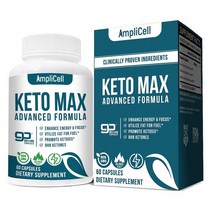 앰플리셀 케토 맥스 어드밴스드 포뮬라 60정 AmpliCell Keto Max Advanced Formula, 1개