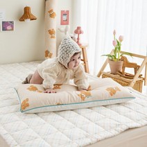 [포몽드] 리버시블 모달 생크림 아기 와이드베개 신생아 유아 베개, 제품:와이드베개 30x70 / 선택:03테디베어