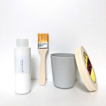 아이방 소량 페인팅 세트 항균 페인트 파스텔톤 자녀방 공부방 어린이집 유치원, 크림화이트