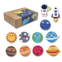 펠트 DIY 바느질 키트, 태양계여행, 인형 11개