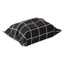 휴지케이스 티슈 케이스 홈 자동차 수건 냅킨 종이 가방 홀더 코튼 린넨 종이 커버, 02 Black grid