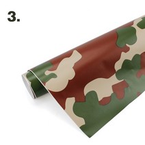 자동차랩핑지 카본시트지 랩핑지 인조가죽 시트지 디지털 접착식 블랙 화이트 카모 비닐 랩 카모플라주 필, 03 주황색