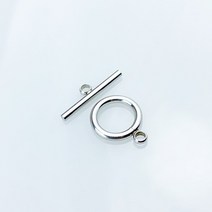 [DB1-013] 써지컬스틸 부자재 13mm 민자 토글바 팔찌만들기 DIY 재료 마감장식