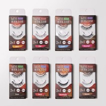 I&Eye Quick Lash 8종 / 아이앤아이 프리글루드 속눈썹 8가지 스타일 / 스피드 부착 자체글루 속눈썹 / Pre-Glued Eyelashes 8종 / 셀프속눈썹, Shiny