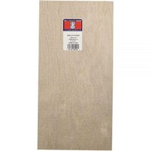 Midwest Products 5120 자작나무 합판 0.64 x 15.24cm 30.48cm