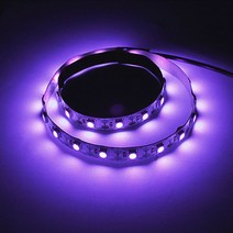 1m USB 5V LED UV 살균기 스트립 SMD5050 자외선 UVC 소독 조명 살균제 테이프 살인 진드기 박테리아 221767, 100cm