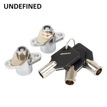 할리 여행용 글라이드 일렉트라 킹 FLHT FLTR FLHX 1984 안장 가방 용 오토바이 잠금 키 하드 새들백 장치