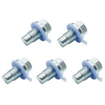 5피스 오일 배수 플러그 파일럿 포인트 M14x1.5mm 090053CD 652151151786Z0211569943 MD368072 XW4Z6730AA YF091046Y 교체용