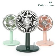 토큰 탁상용 레트로 선풍기, TN-F, 다크그린