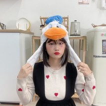 동물모자 도날드덕 귀달이 파티소품 체육대회 인싸템 놀이동산 캐릭터