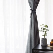 윈홈스 형상가공 스마트 메모리 암막커튼 작은창 투톤 민주름/나비주름/아일렛