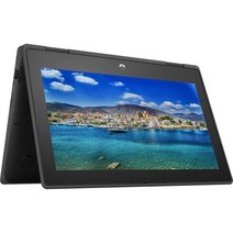 HP X360 프리미엄 2in1 컨버터블 노트북 11인치 HD IPS 터치스크린 인텔 4코어 N6000 프로세서 최대 3.30GHz 8GB Ram 128GB SSD 초고속 WiFi, 데일 블랙