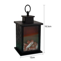 불멍 무드등 LED 간접조명 취침등 집들이선물 휴대용 불꽃 LED 랜턴 램프 야간 조명 시뮬레이션 벽난로 효, 01 S