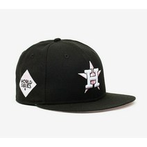 New Era 휴스턴 애스트로스 라이프 QT 페이즐리 요소 9FIFTY 스냅백 모자 캡 핑크 UV
