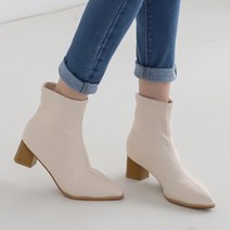 니나스파리 5cm 스틸레토 스판 앵클 부츠