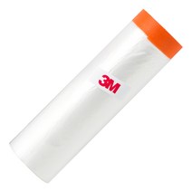 3M 커버링테이프 페인트 도색공사 건축용 비닐 보양테이프(주황) 1500mm 낱개, 주황1500mm×7개