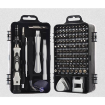 전승스토어 정밀드라이버 115 in 1 SET, 블랙, 1개