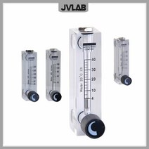 유량계 알람벨브 수도 계량기 PMMA Gas Flowmeter Air Flow Meter 1/4" BSP Female Square Panel Type, 10 2-200 ml permin