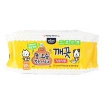 강아지 소변 대변 실수 청소 물티슈 50장 개목욕 강아지목욕용품 오줌 토끼