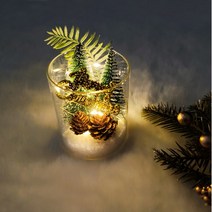 라임블러썸 [라임블러썸]솔방울스노우 DIY키트 크리스마스 데코 장식 미니트리, 선택완료