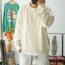 [코디캡틴] 가을 겨울 오버핏 빅사이즈브이넥니트