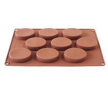 실리콘 오란다틀 강정 몰딩 틀 9구 몰드