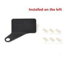 koso mini rpm meter digital square lcd display engine tach hour meter tachometer gauge for bmw yamah, 홀더-왼쪽