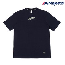 [망고] 마제스틱 ML183UCATS002 레터링 크루넥 티셔츠, 제품:마제스틱 ML183UCATS002 반팔티셔츠 / 사이즈:(110)