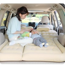 차량용 차박 SUV 뒷자리 트렁크 에어 매트 카박 뒷좌석 자동차 매트리스 침대 승용차 셀토스 레이 투싼, 차량용에어매트(그레이)