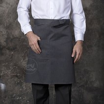 AE1766 회색보카시허리앞치마/허리앞치마/카페/서빙/유니폼/미용사/봉사활동/단체/식당/캠페인/서빙앞치마/조리사앞치마/주방앞치마