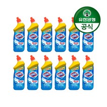유한양행 [본사직영] 유한락스 플러스세제 변기청소용 785g, 12개