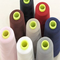 오버로크용 스마트 봉제사 15color 부자재, 레드