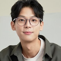 블루래빗 남녀공용 오버핏 베이직 라운드 뿔테안경