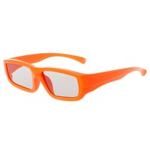 편광 렌즈가있는 수동 원형 편광 3D 안경 영화 안경 성인을위한 3D 시각 효과 경험, 은
