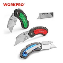 우드카빙키트 WORKPRO 접이식 나이프 헤비 듀티 커터 레드 로즈 우드 핸들이있는 스테인레스 스틸 유틸리티, 03 3PC Knife Set