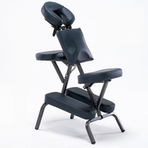 타투 마사지 접이식 의자 각도조절 업소용, 그라파이트, 메모리폼